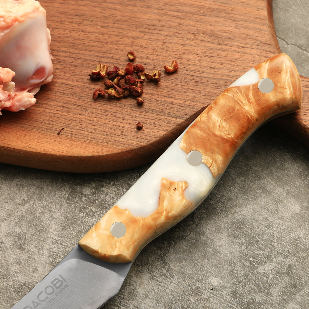 Nóż do filetowania C45, stali San Mai, 15 cm - DACOBI.pl