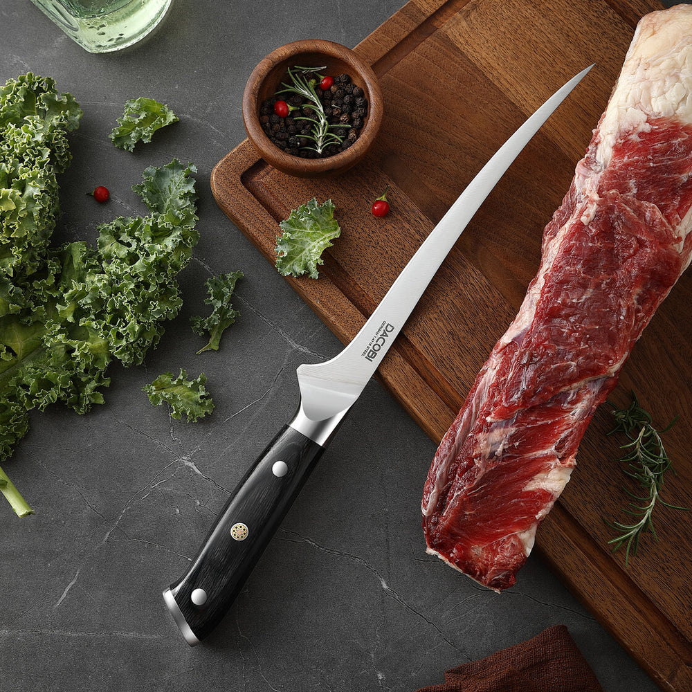 Nóż do filetowania C10, stal niemieckiej, 20 cm - DACOBI.pl