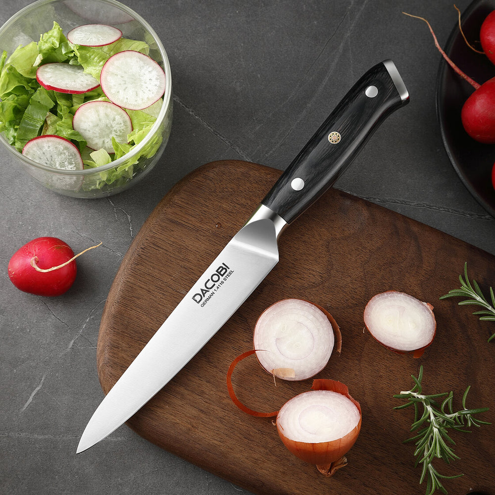 Nóż uniwersalny C8, stal niemieckiej, 13 cm - DACOBI.pl