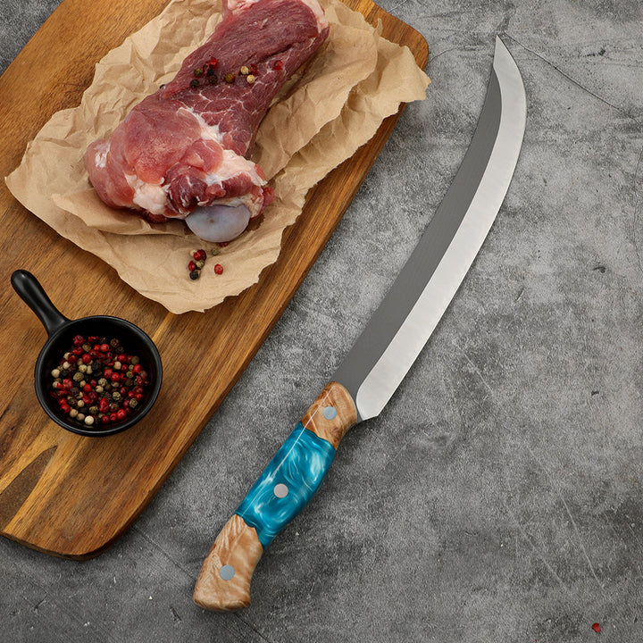 Nóż rzeźniczy C57, stali San Mai, 25 cm