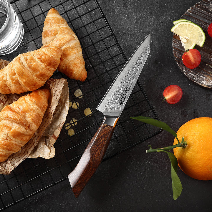 Nóż uniwersalny C31, stal damasceńska, 13 cm - DACOBI.pl