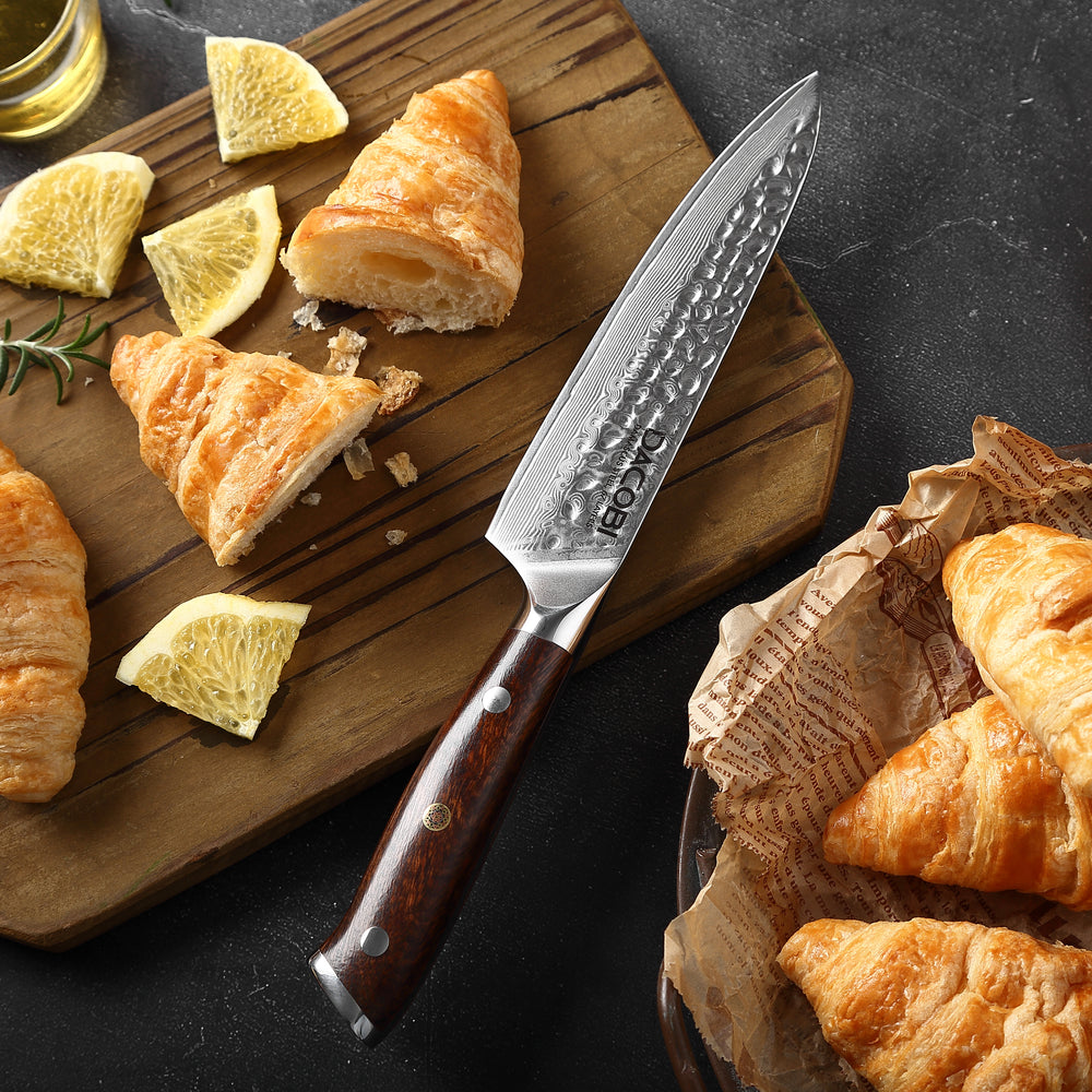 Nóż uniwersalny C37, stal damasceńska, 13 cm - DACOBI.pl