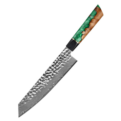 Nóż Kiritsuke C48, stali damasceńska, 21 cm - DACOBI.pl