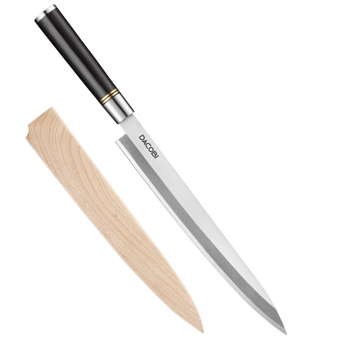 Nóż do sushi Yanagiba C53, drewno hebanowe, 27 cm - DACOBI.pl