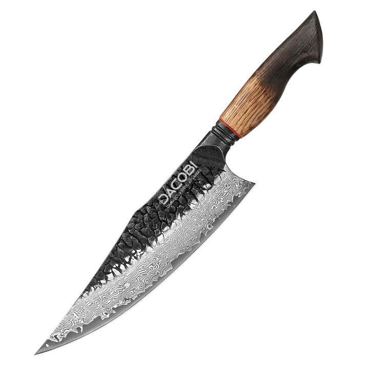Nóż szefa kuchni C61, stal damasceńska, 22 cm