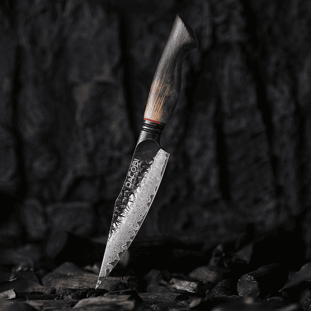 Nóż uniwersalny C63, stal damasceńska, 14 cm