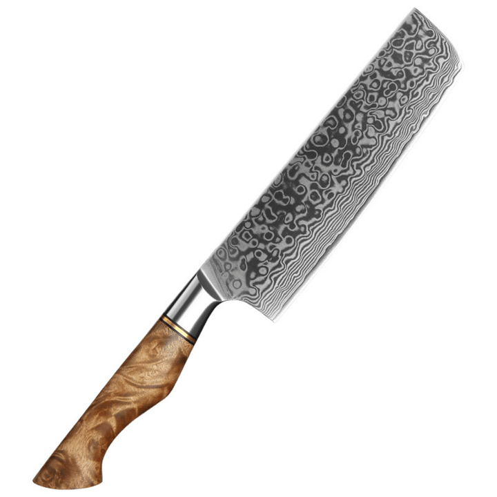 Nóż Nakiri C64, stali damasceńska, 18.5 cm