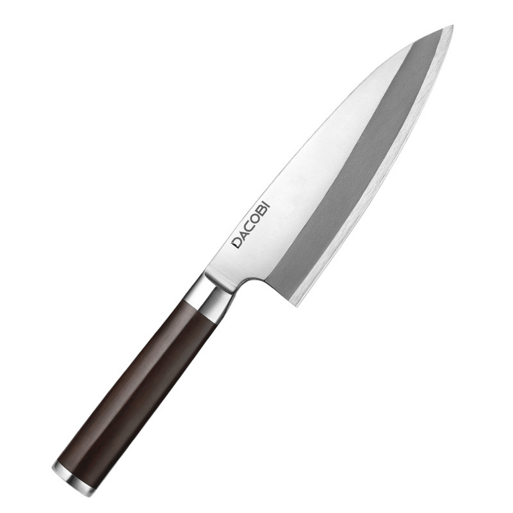 Nóż Deba C65, drewno hebanowe, 18 cm