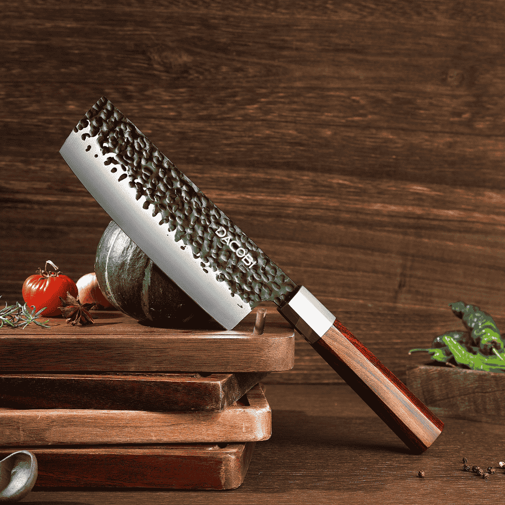 Nóż Nakiri C66, stal nierdzewna, 18 cm