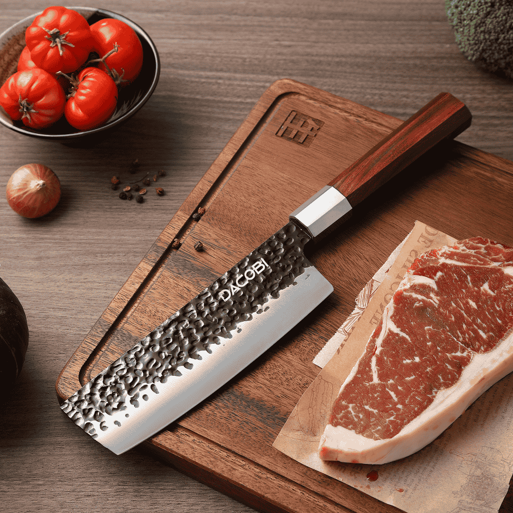 Nóż Nakiri C66, stal nierdzewna, 18 cm