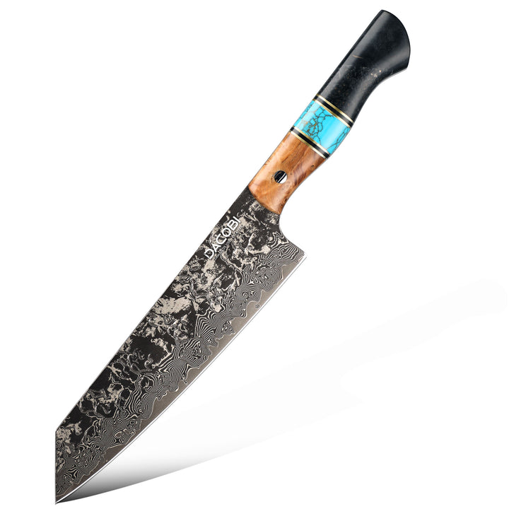 Nóż Kiritsuke C68, stali damasceńska, 20.5 cm