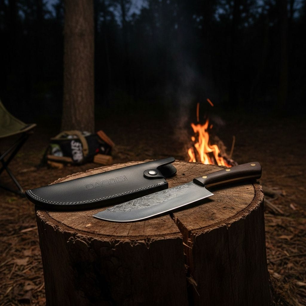 Pochwa na noże Premium, naturalna skóra, H10