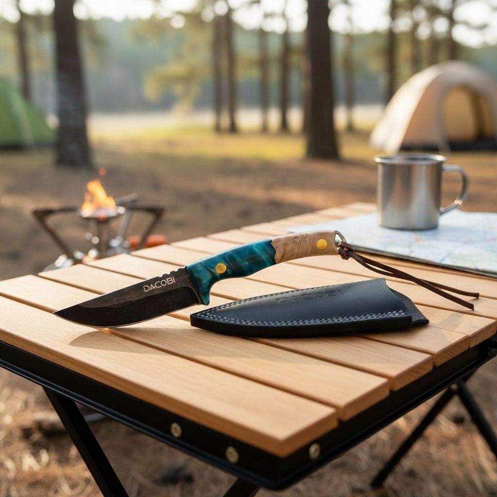 Pochwa na noże Premium, naturalna skóra, H6