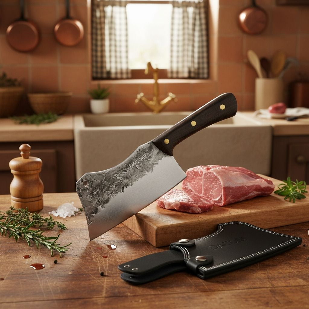 Pochwa na noże Premium, naturalna skóra, H7