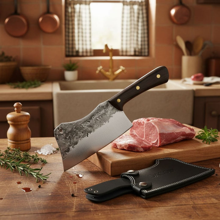 Pochwa na noże Premium, naturalna skóra, H7