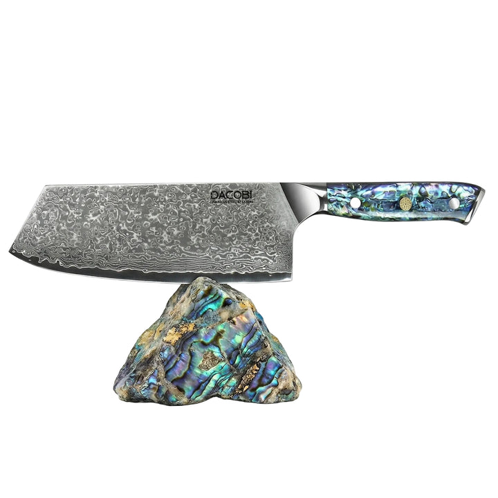 Profesjonalny Tasak C25, stal damasceńska, 19.5 cm