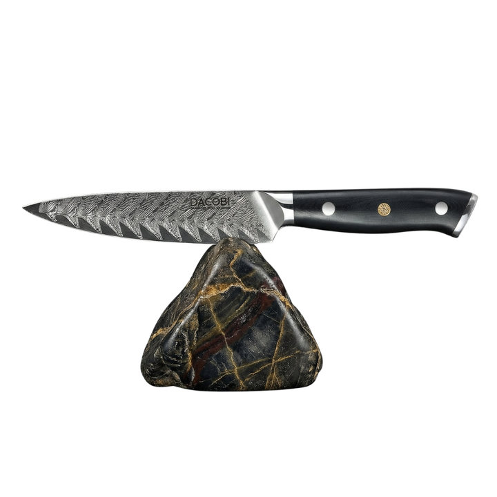 Nóż uniwersalny C27, stal damasceńska, 13 cm