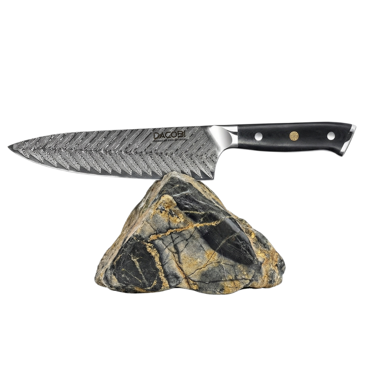 Nóż szefa kuchni C29, stal damasceńska, 20 cm