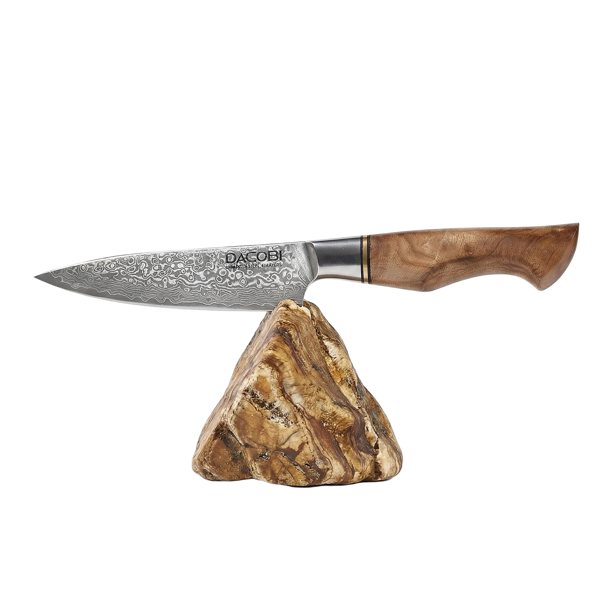 Nóż uniwersalny C32, stal damasceńska, 13 cm