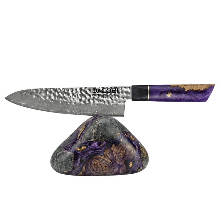 Nóż szefa kuchni C49, stali damasceńska, 20.5 cm