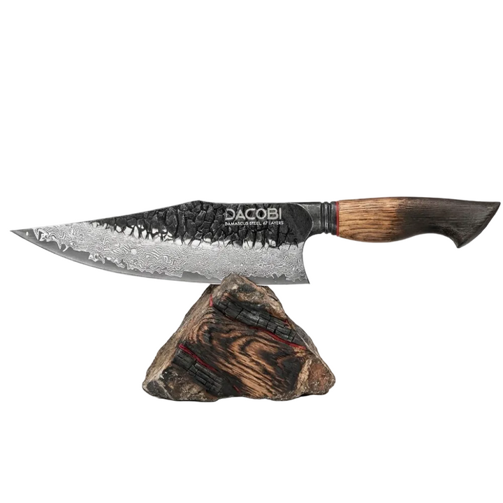 Nóż szefa kuchni C61, stal damasceńska, 22 cm