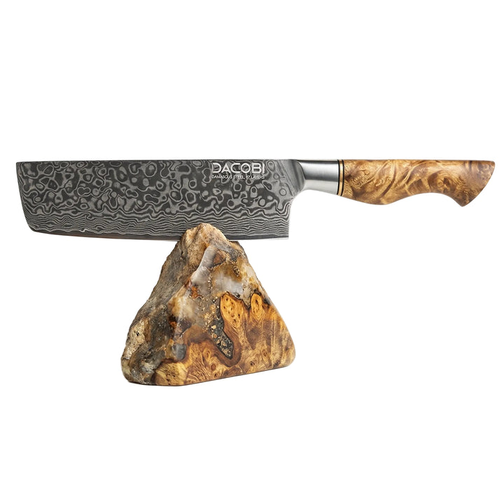 Nóż Nakiri C64, stali damasceńska, 18.5 cm