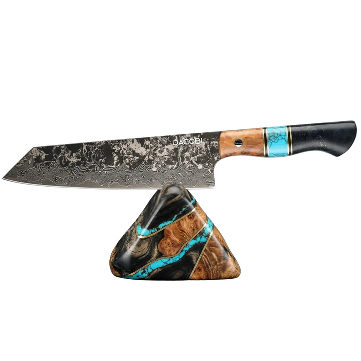 Nóż Kiritsuke C68, stali damasceńska, 20.5 cm