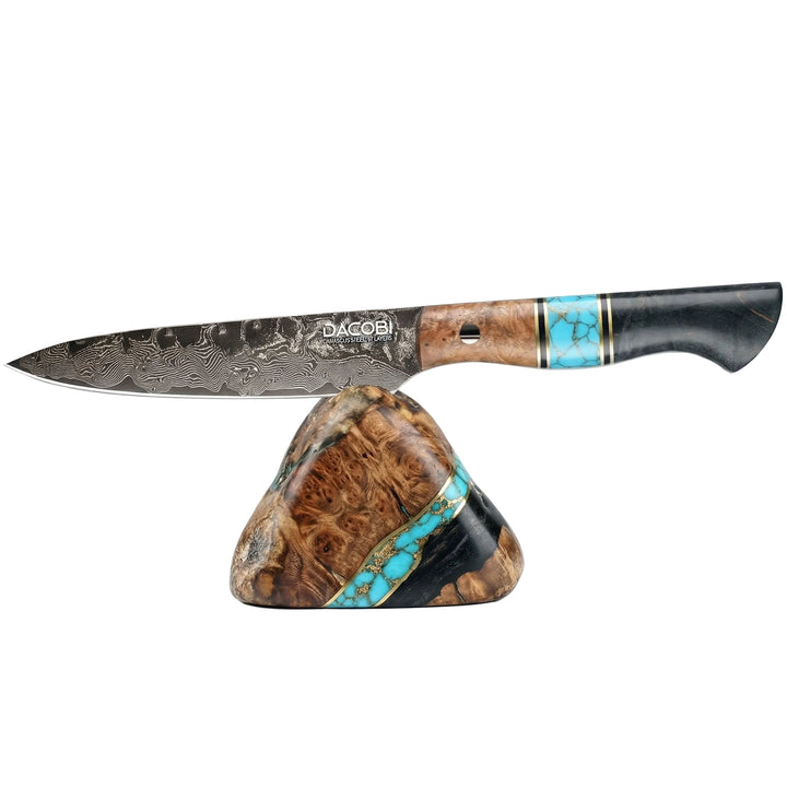 Nóż uniwersalny C70, stal damasceńska, 12.8 cm