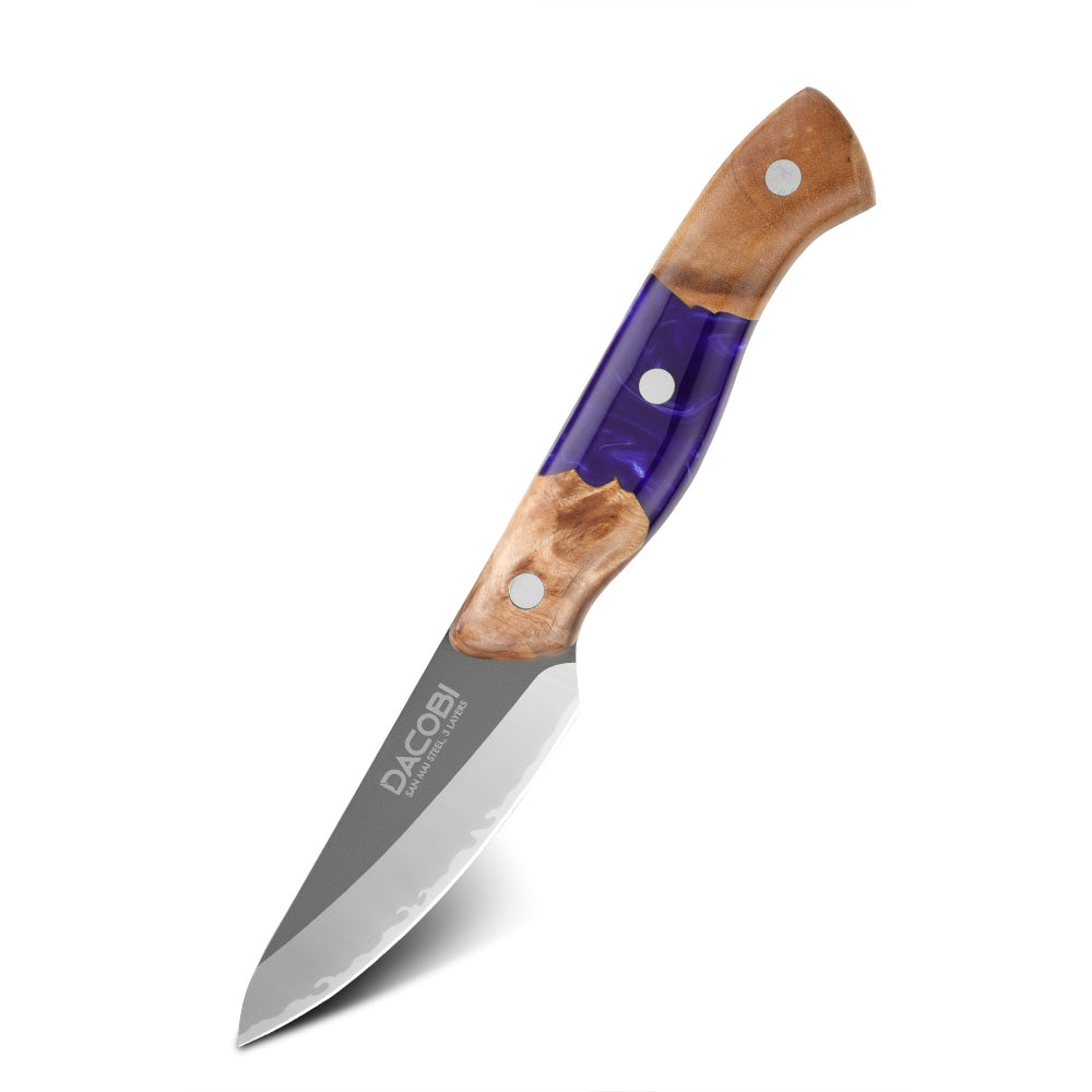 Nóż do obierania C58, stali San Mai, 9 cm