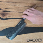 Nóż Nakiri C66, stal nierdzewna, 18 cm