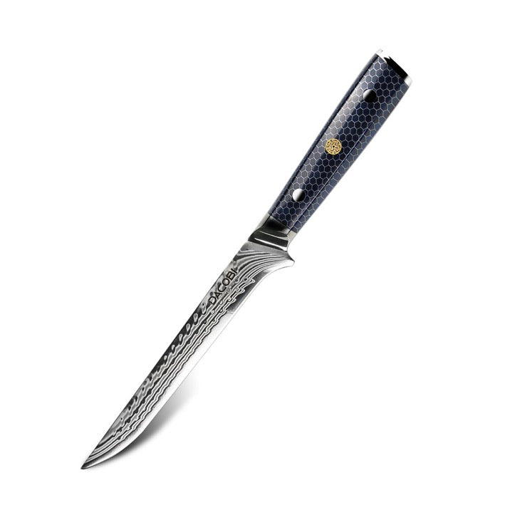 Nóż do filetowania C16, stal damasceńska, 17 cm - DACOBI.pl
