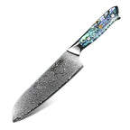 Nóż Santoku C23, stal damasceńska, 18 cm - DACOBI.pl