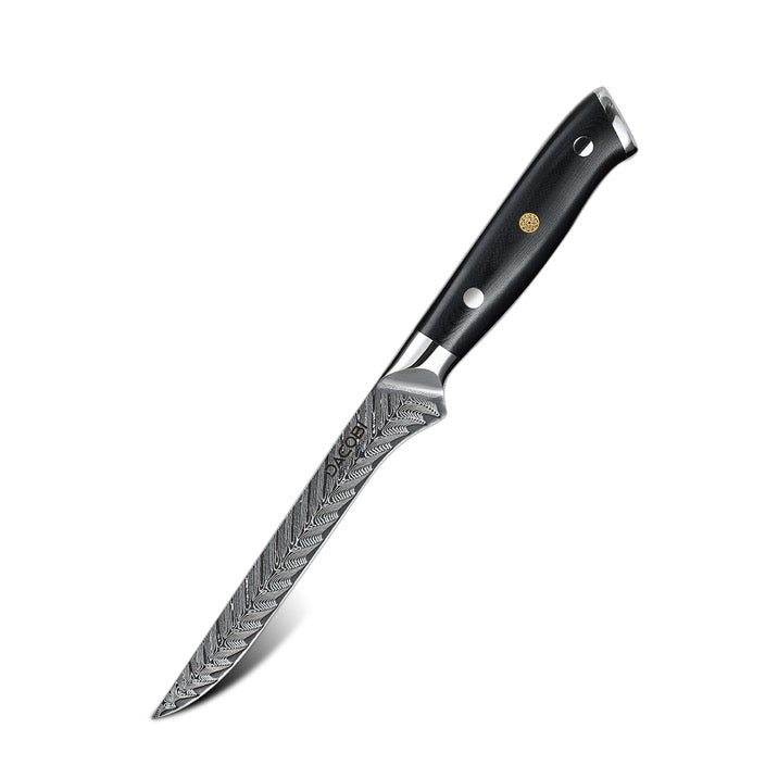Nóż do filetowania C28, stal damasceńska, 15 cm - DACOBI.pl