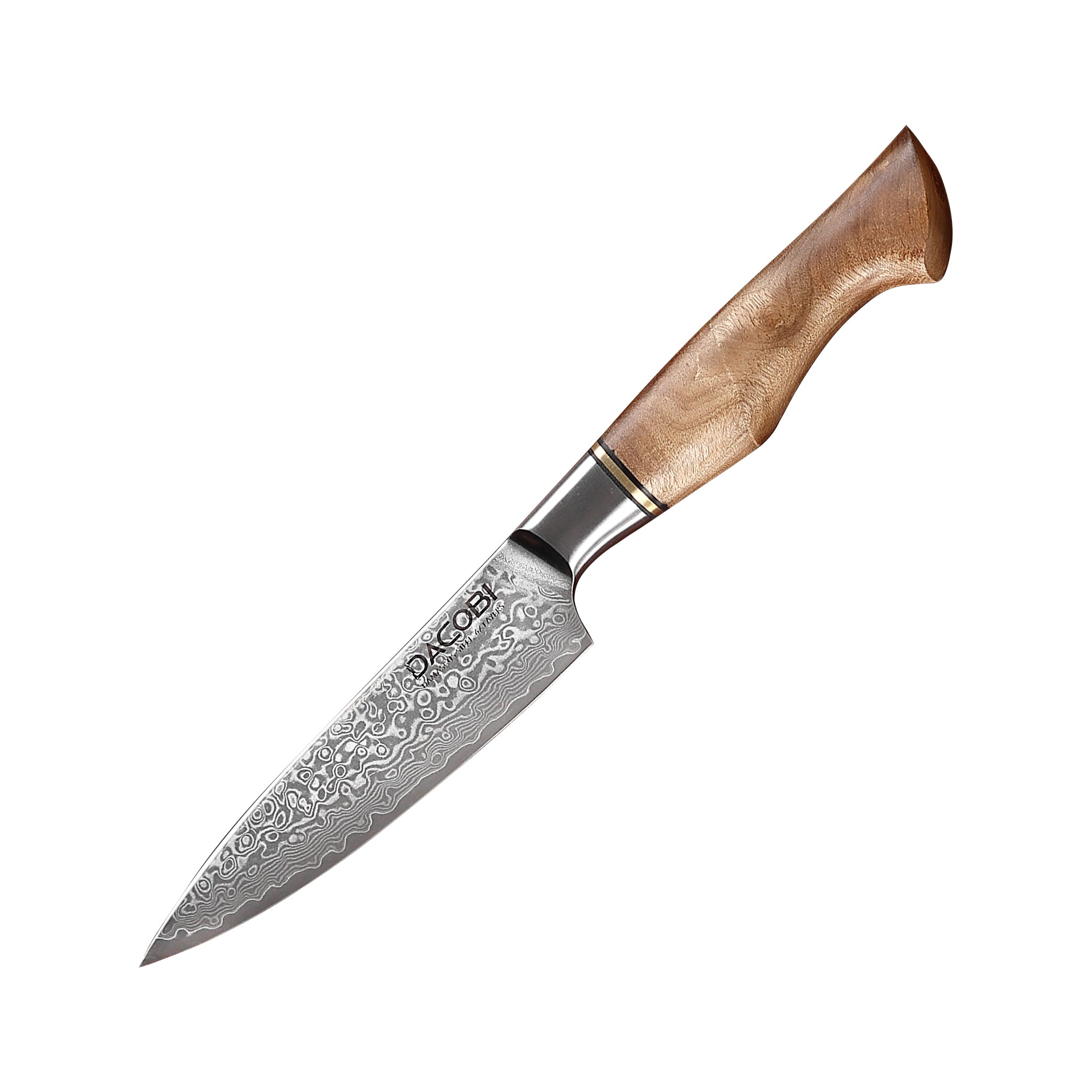 Nóż uniwersalny C32, stal damasceńska, 13 cm - DACOBI.pl