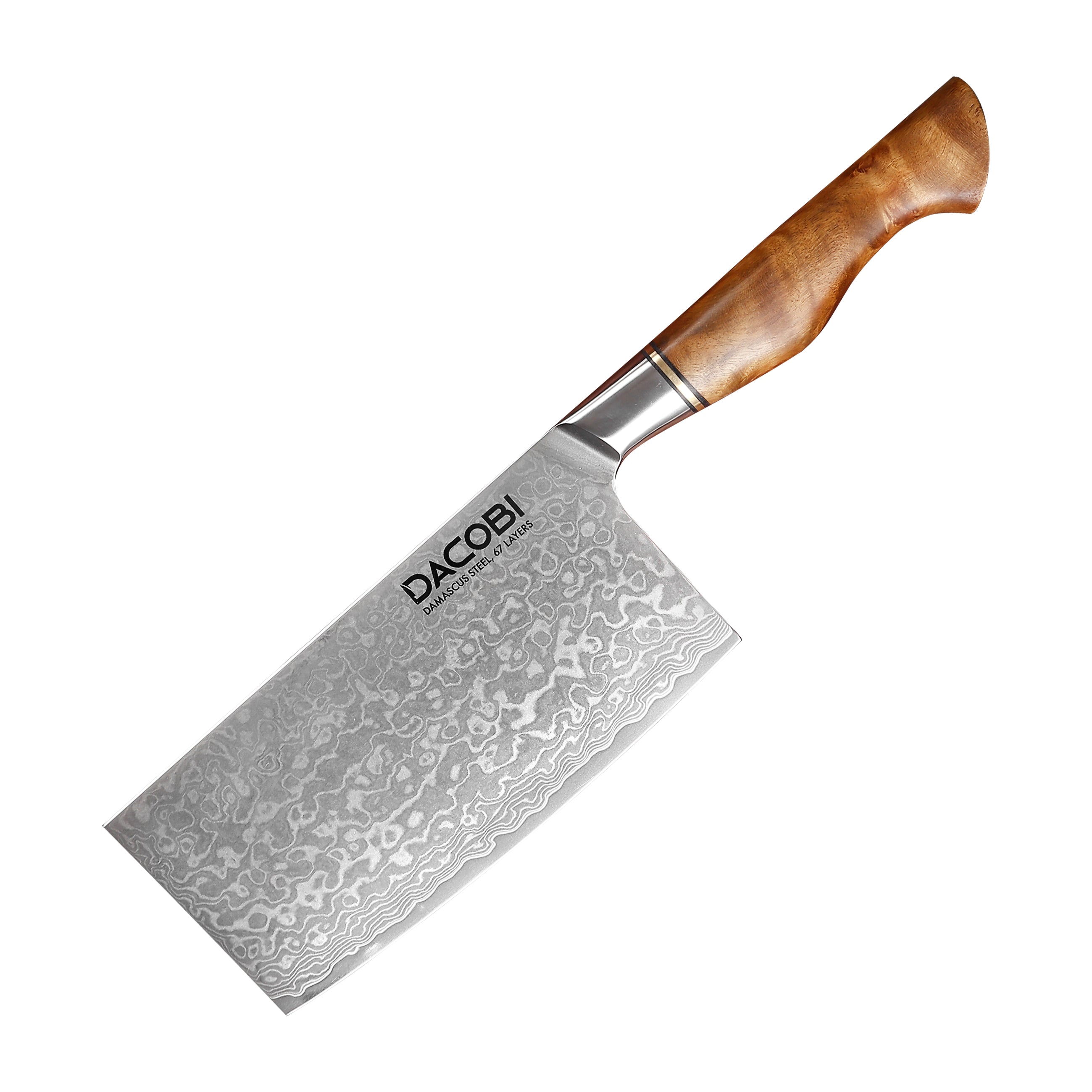 Profesjonalny Tasak C36, stal damasceńska, 17 cm - DACOBI.pl