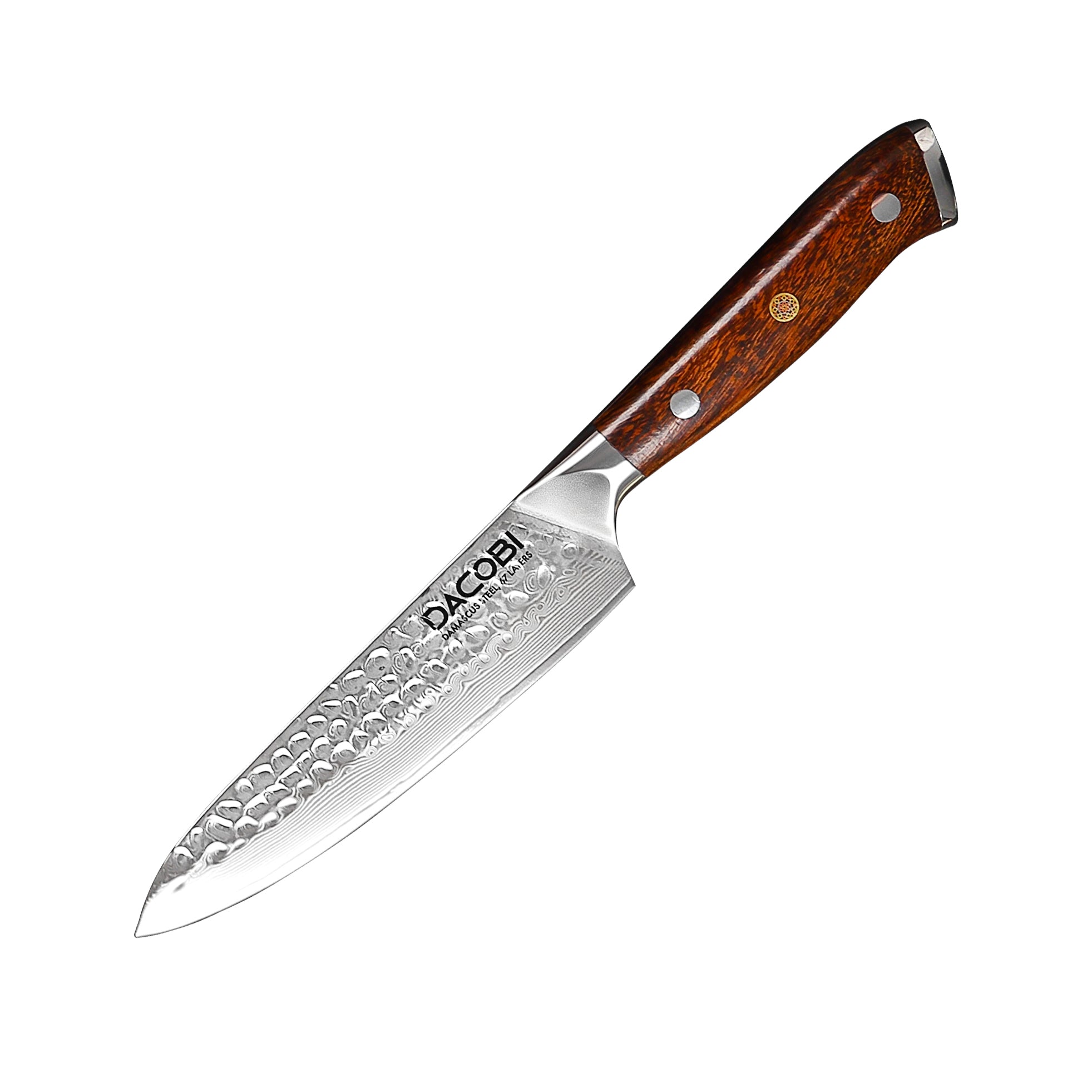 Nóż uniwersalny C37, stal damasceńska, 13 cm - DACOBI.pl